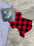 Buffalo Plaid Baby Bib ALL States