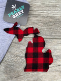 Buffalo Plaid Baby Bib ALL States
