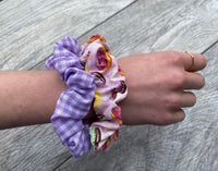Donuts & Purple Gingham