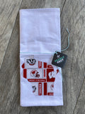 Wisconsin Badgers Kitchen Towel Tea Towel Flour Sack Towel