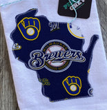 Milwaukee Brewers Wisconsin Kitchen Towel Tea Towel Flour Sack Towel