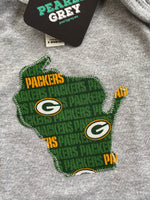 Wisconsin Bodysuit Green and Gold Packers 0-18 months