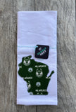 Milwaukee Bucks Kitchen Wisconsin Towel Tea Towel Flour Sack Towel