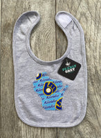 Milwaukee Brewers  Wisconsin Baby Bib