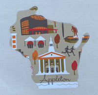 Appleton, Wisconsin Tote Bag