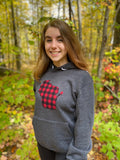 Buffalo Plaid Wisconsin Sweatshirt