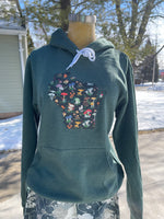 Mushroom Forrest Wisconsin Sweatshirt