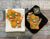 Old Fashioned Green Hot Dish Holder Hot Pad