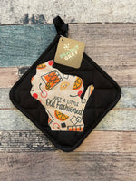 Just a Little Old Fashioned Cream Hot Dish Holder Hot Pad